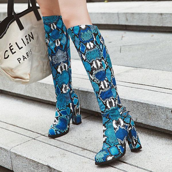colorful snake print knee high boots for woman 2020 winter chunky high heel boots ladies zipper long black yellow brown1
colorful snake print knee high boots for woman 2020 winter chunky high heel boots ladies zipper long black yellow brown1