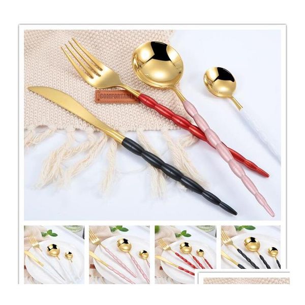 high grade portugal flatware set 4-pecies creative handle cutlery set stainless steel dinnerware set for festival party wedding kvpv0
high grade portugal flatware set 4-pecies creative handle cutlery set stainless steel dinnerware set for festival party wedding kvpv0