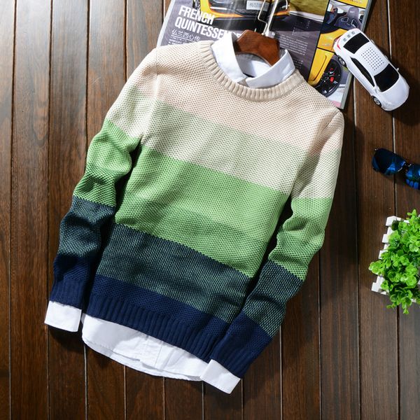 2021 new autumn wool striped of the occasional blue masculine sweater o-neck slim fit knitting men sweaters pullovers tw7c, Black
2021 new autumn wool striped of the occasional blue masculine sweater o-neck slim fit knitting men sweaters pullovers tw7c, Black