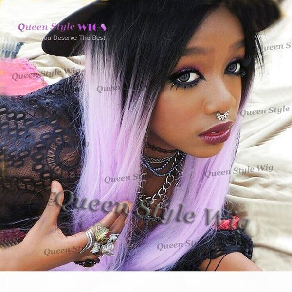 beauty chic synthetic lace front wig two tone black ombre pastel light purple color lace front wig fashionable french lace wig
beauty chic synthetic lace front wig two tone black ombre pastel light purple color lace front wig fashionable french lace wig