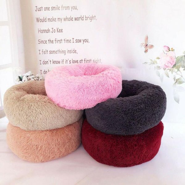 pet cat dog calming bed warm soft plush round cute nest comfortable sleeping beds mats new1
pet cat dog calming bed warm soft plush round cute nest comfortable sleeping beds mats new1