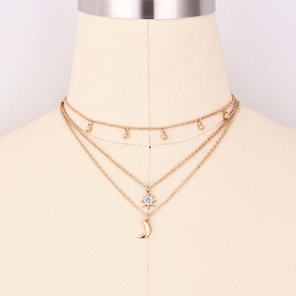 hot boho ювелирные изделия многослойные бусы choker ожерелья для женщин сексуальная луна мода подвеска винтаж коллер choker ожерелье подарки, Silver
hot boho ювелирные изделия многослойные бусы choker ожерелья для женщин сексуальная луна мода подвеска винтаж коллер choker ожерелье подарки, Silver