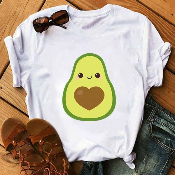 2020 kawaii cartoon avocado short sleeve t-shirt women casual avocado graphic female tee summer women t-shirts, White
2020 kawaii cartoon avocado short sleeve t-shirt women casual avocado graphic female tee summer women t-shirts, White