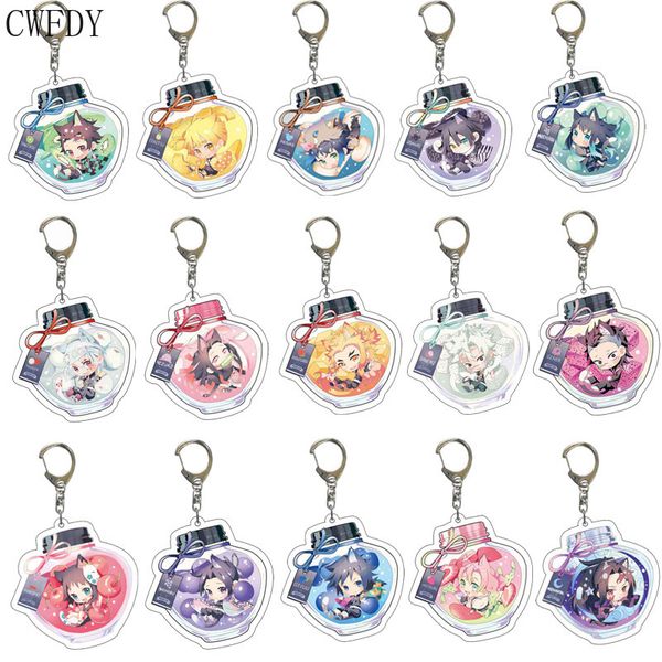 15pcs anime demon slayer kimetsu no yaiba key chain two-sided keychain cosplay acrylic pendant keyring handmade jewelry for fans, Slivery;golden
15pcs anime demon slayer kimetsu no yaiba key chain two-sided keychain cosplay acrylic pendant keyring handmade jewelry for fans, Slivery;golden