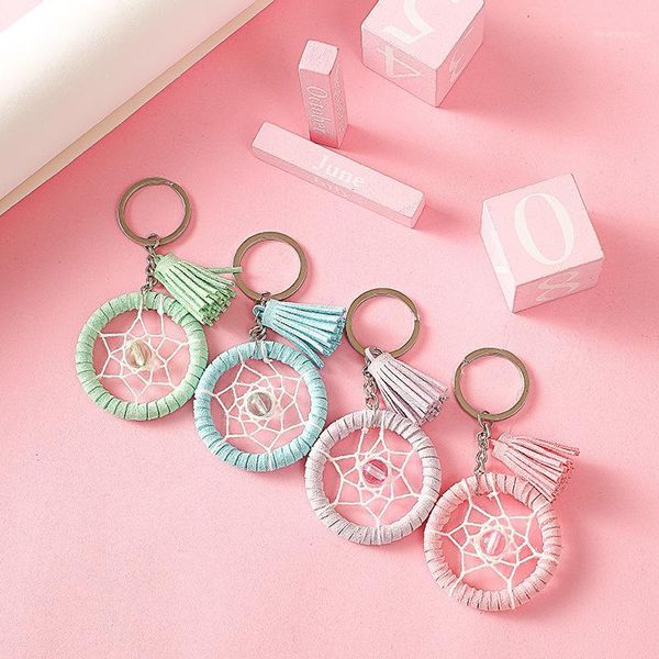 dream catcher key chain creative handmade keychains girl bags decorative pendant charm beautiful key ring for woman1, Silver
dream catcher key chain creative handmade keychains girl bags decorative pendant charm beautiful key ring for woman1, Silver