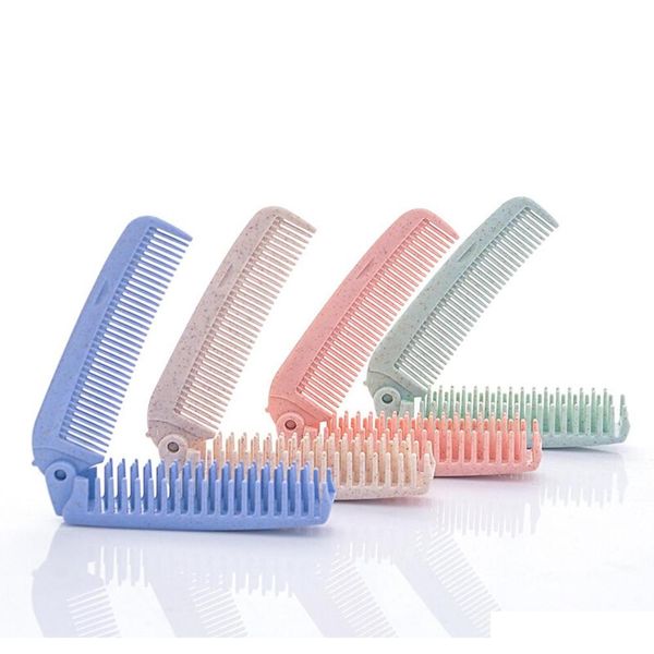 portable foldable hair comb anti-static hairbrush 4 color travel hair brush wheat straw folding hairdr qyliwj lipper, Silver
portable foldable hair comb anti-static hairbrush 4 color travel hair brush wheat straw folding hairdr qyliwj lipper, Silver