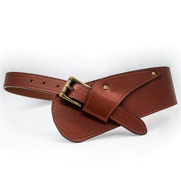 women's new wide leather corset belt fashion designer metal pin buckle tie obi leisure belts for ladies wedding dress waistband, Black;brown
women's new wide leather corset belt fashion designer metal pin buckle tie obi leisure belts for ladies wedding dress waistband, Black;brown
