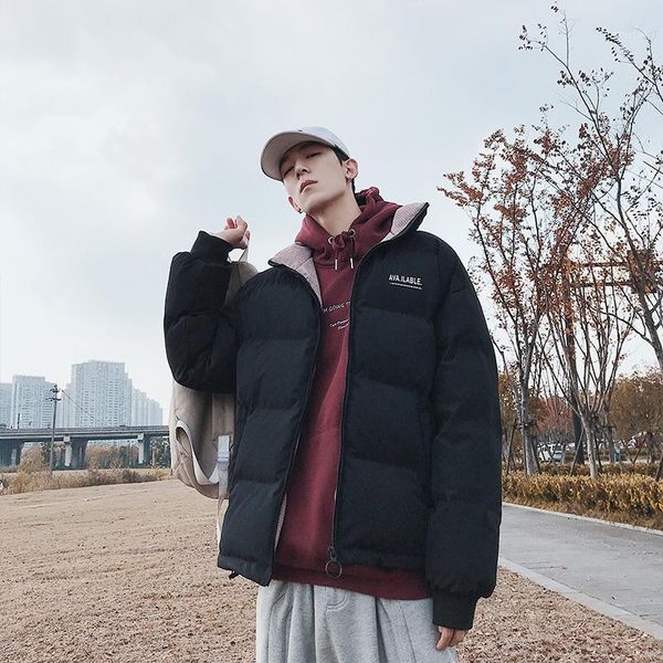 2019 autumn and winter new korean version of the loose high collar fashion printing trend casual bread padded clothes1, Black
2019 autumn and winter new korean version of the loose high collar fashion printing trend casual bread padded clothes1, Black
