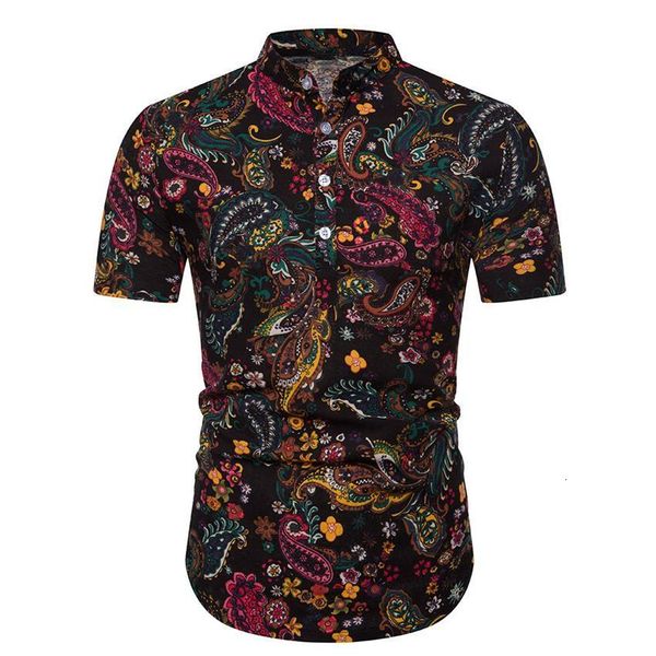 men shirt summer short sleeve shirts flowers print shirts hawaiian shirt camisa masculina brand casual male printed pullover, White;black
men shirt summer short sleeve shirts flowers print shirts hawaiian shirt camisa masculina brand casual male printed pullover, White;black