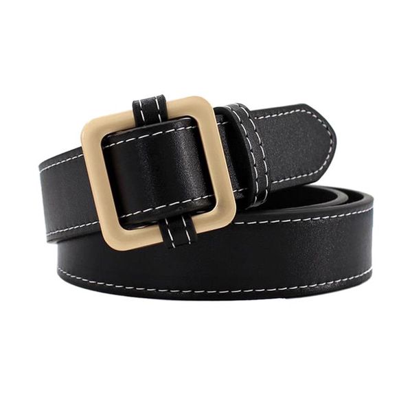 female deduction side gold buckle jeans wild belts for women fashion students simple square pin buckles belt, Black;brown
female deduction side gold buckle jeans wild belts for women fashion students simple square pin buckles belt, Black;brown