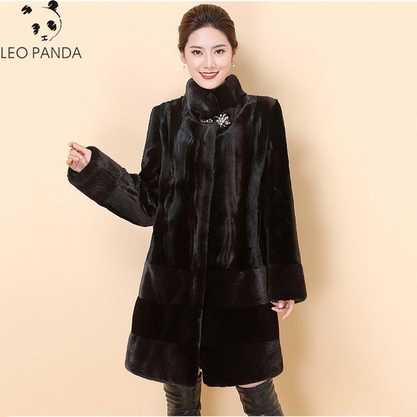 2019 winter women real coat long natural fur mink coats and jacket female warm soft vintage clothes plus size 6xl1, Black
2019 winter women real coat long natural fur mink coats and jacket female warm soft vintage clothes plus size 6xl1, Black