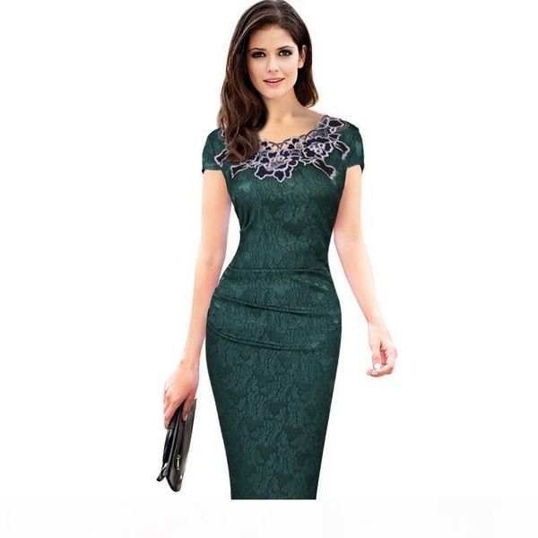 women elegant midi lace dress rose embroidery contrast lace vestidos vintage pencil bodycon dresses evening party dress mt1017, Black;gray
women elegant midi lace dress rose embroidery contrast lace vestidos vintage pencil bodycon dresses evening party dress mt1017, Black;gray