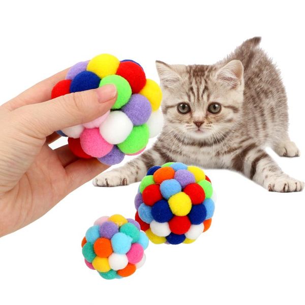 cat toys niceyard football training pet plastic plush ball toy sound color random products
cat toys niceyard football training pet plastic plush ball toy sound color random products