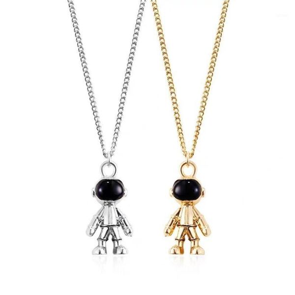 stainless steel fashion astronaut pendant necklace personality street beat hip hop robot necklace green boho chain necklaces1, Silver
stainless steel fashion astronaut pendant necklace personality street beat hip hop robot necklace green boho chain necklaces1, Silver
