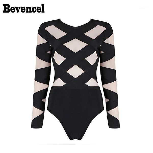 bevencel 2020 new bodysuit women long sleeves o neck mesh patchwork hollow out bodycon stretch party bandage bodysuit1, Black;white
bevencel 2020 new bodysuit women long sleeves o neck mesh patchwork hollow out bodycon stretch party bandage bodysuit1, Black;white