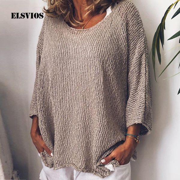 elsvios 5xl women blouse 2019 autumn casual long sleeve knitting female o neck solid casual pullover loose streetwear shirt1, White
elsvios 5xl women blouse 2019 autumn casual long sleeve knitting female o neck solid casual pullover loose streetwear shirt1, White