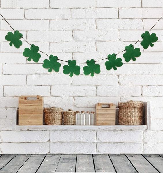 factory pricest. patrick day green banner ireland shamrocks four leaf clover carnival party decoration parade flag garla
factory pricest. patrick day green banner ireland shamrocks four leaf clover carnival party decoration parade flag garla
