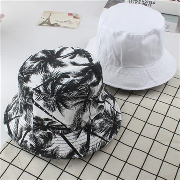 wide brim hats fashion summer spring reversible black white cow pattern coconut tree bucket women fisherman caps for gorras, Blue;gray
wide brim hats fashion summer spring reversible black white cow pattern coconut tree bucket women fisherman caps for gorras, Blue;gray