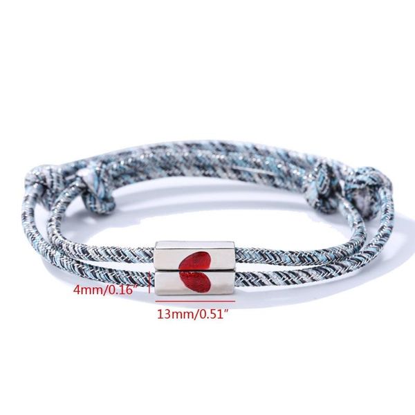 2pcs valentine's day lovers friendship bracelet heart magnetic distance bracelet u90e, Golden;silver
2pcs valentine's day lovers friendship bracelet heart magnetic distance bracelet u90e, Golden;silver