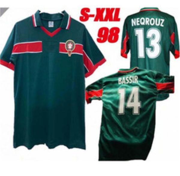 ретро classic 1998 morocco футбол футбол для футбола ouakili neqrouz bassir 98 ретро футболка, Black;yellow
ретро classic 1998 morocco футбол футбол для футбола ouakili neqrouz bassir 98 ретро футболка, Black;yellow