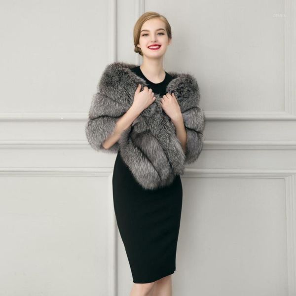 women's fur & faux lanshifei christmas gifts luxury warm scarf fluffy bridal shawl sell wrap wedding cape woman winter coat1, Black
women's fur & faux lanshifei christmas gifts luxury warm scarf fluffy bridal shawl sell wrap wedding cape woman winter coat1, Black