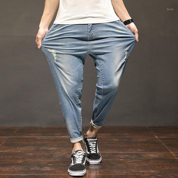 men's jeans 2021 arrival fashion loose full length casual summer thin denim trousers hallen hole plus size 282930 31 32-42 44 461, Blue
men's jeans 2021 arrival fashion loose full length casual summer thin denim trousers hallen hole plus size 282930 31 32-42 44 461, Blue