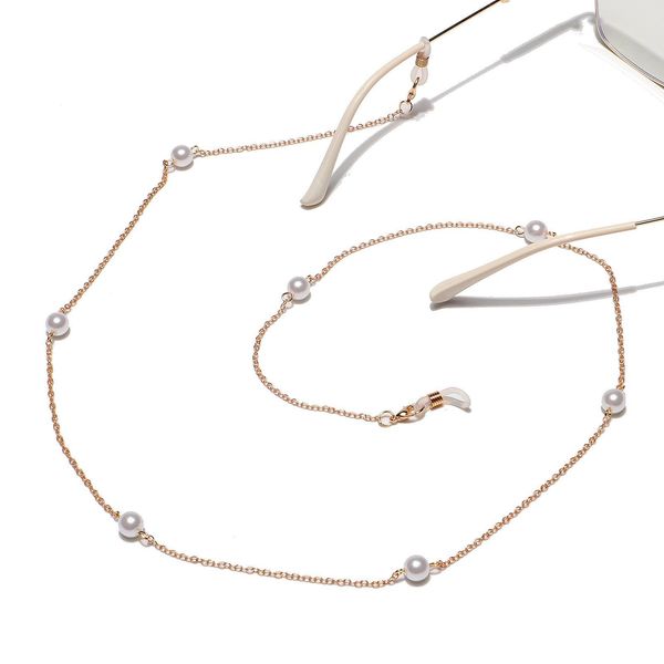 2021 simulated pearl beads gold color sunglasses chain lanyard fashion women simple mask chain holder glasses accessories h jllycd
2021 simulated pearl beads gold color sunglasses chain lanyard fashion women simple mask chain holder glasses accessories h jllycd