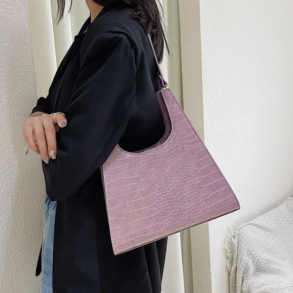 alligator handbag women vintage subaxillary bag 2020 new crocodile shoulder bag ladies design pu leather handbags
alligator handbag women vintage subaxillary bag 2020 new crocodile shoulder bag ladies design pu leather handbags