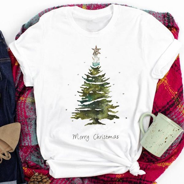 tees for women lady 90s style watercolor tree star happy time merry christmas print tshirt clothes graphic female t t-shirt, White
tees for women lady 90s style watercolor tree star happy time merry christmas print tshirt clothes graphic female t t-shirt, White