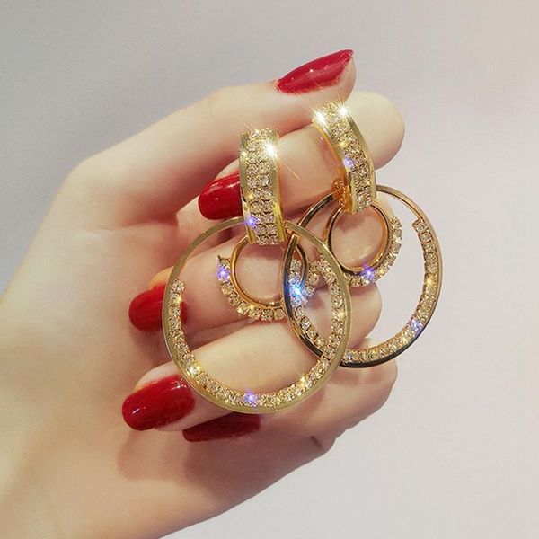 European And American Style Imitation Geometric Circle Ladies Exaggerated Fashion Wild Long Earrings Earrings, Silver
European And American Style Imitation Geometric Circle Ladies Exaggerated Fashion Wild Long Earrings Earrings, Silver