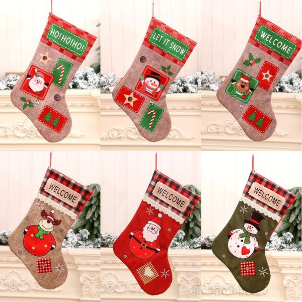 burlap santa snowman oleers письма напечатана рождественская елка висит носки детские подарки candy stocking owb1211
burlap santa snowman oleers письма напечатана рождественская елка висит носки детские подарки candy stocking owb1211
