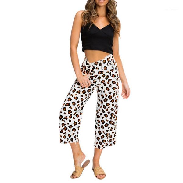women wide leg loose pants leopard printed ankle-length pants loose drawstring high waisted wide leg #351, Black;white
women wide leg loose pants leopard printed ankle-length pants loose drawstring high waisted wide leg #351, Black;white