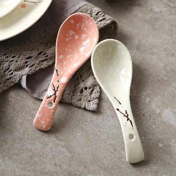 japanese-style hand-painted plum under-glazed ceramic tableware home creative meals minor tune rice spoon small soup spoon1
japanese-style hand-painted plum under-glazed ceramic tableware home creative meals minor tune rice spoon small soup spoon1