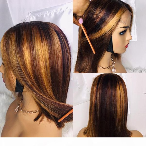 1b 27 highlight wig ombre short bob wig 150% lace closure wig human hair wigs for women 4x4 per plucked remy brazilian lace wigs, Black;brown
1b 27 highlight wig ombre short bob wig 150% lace closure wig human hair wigs for women 4x4 per plucked remy brazilian lace wigs, Black;brown