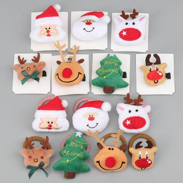 christmas children's hair accessories hair tie girls holiday party hairpins santa claus deer tree rubber band headband headdress
christmas children's hair accessories hair tie girls holiday party hairpins santa claus deer tree rubber band headband headdress
