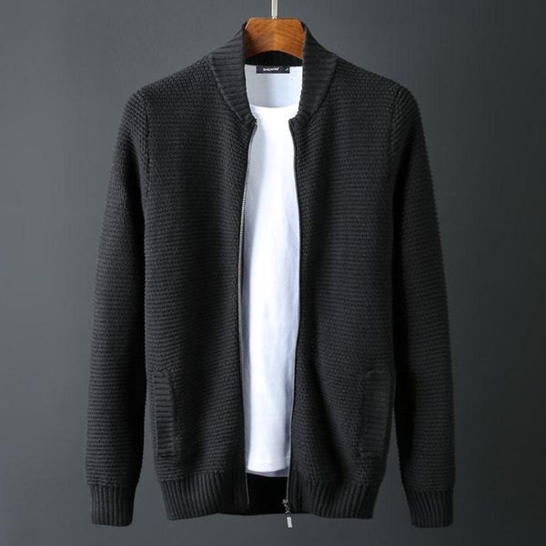 classic stand collar sweater men luxury 1010% cotton zipper sweater man winter solid color slim fit man size 6xl, White;black
classic stand collar sweater men luxury 1010% cotton zipper sweater man winter solid color slim fit man size 6xl, White;black