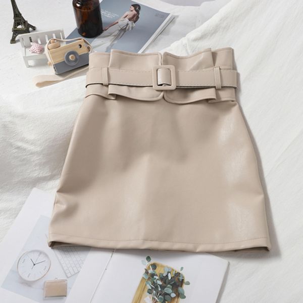 neploe fashion 2020 autumn bud high wasit half-length skirt korean solid croup temperament sashes women leather skirts 82368 q1209, Black
neploe fashion 2020 autumn bud high wasit half-length skirt korean solid croup temperament sashes women leather skirts 82368 q1209, Black
