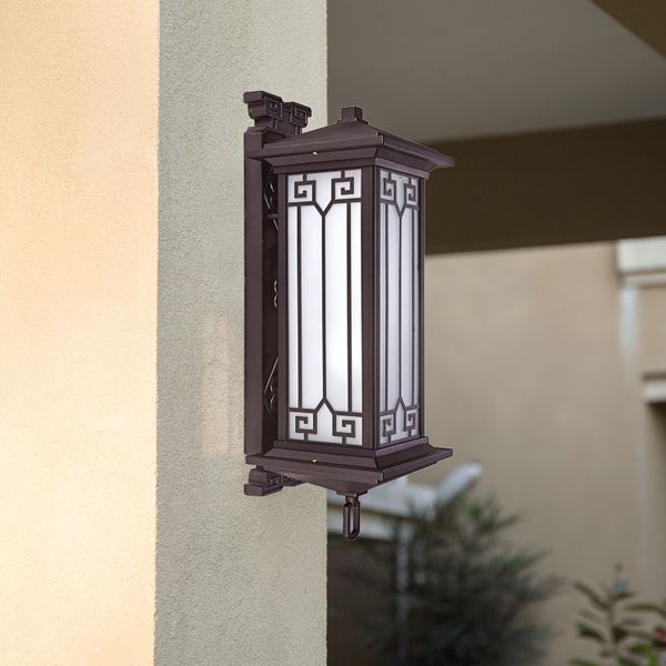 new chinese syle waterproof wall lamp aisle balcony retro led outdoor wall light villa courtyard lighting gate pillar lamps sconces
new chinese syle waterproof wall lamp aisle balcony retro led outdoor wall light villa courtyard lighting gate pillar lamps sconces