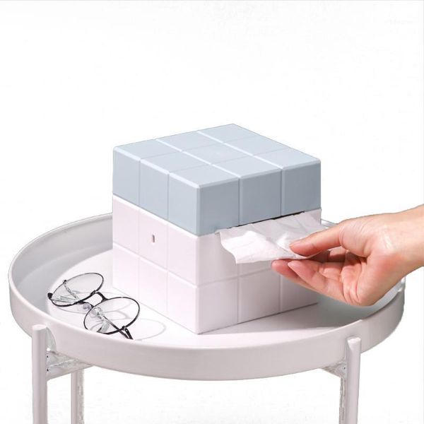 tissue boxes & napkins magic cube box deskpaper holder dispenser storage napkin case organizer for home car el1
tissue boxes & napkins magic cube box deskpaper holder dispenser storage napkin case organizer for home car el1
