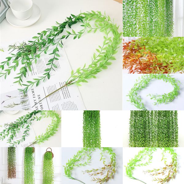 10pcs planta artificial plants tropical willow leaf leaves hangging vine for diy weding decoration garden home decor acc o8yls
10pcs planta artificial plants tropical willow leaf leaves hangging vine for diy weding decoration garden home decor acc o8yls