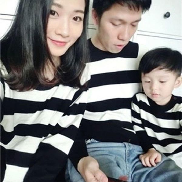 family sweaters father mother kids pullovers cotton family matching clothes long sleeve stripe look baby 12m-6t s-2xl, Blue
family sweaters father mother kids pullovers cotton family matching clothes long sleeve stripe look baby 12m-6t s-2xl, Blue