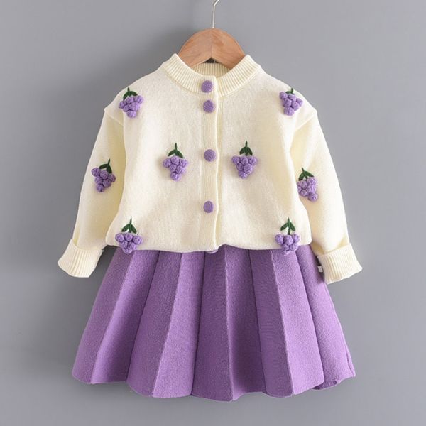 baby girls clothes set autumn winter cartoon grape clothing set new kids knitted sweet outfit children clothes 2 pcs sets suitx1019, White
baby girls clothes set autumn winter cartoon grape clothing set new kids knitted sweet outfit children clothes 2 pcs sets suitx1019, White