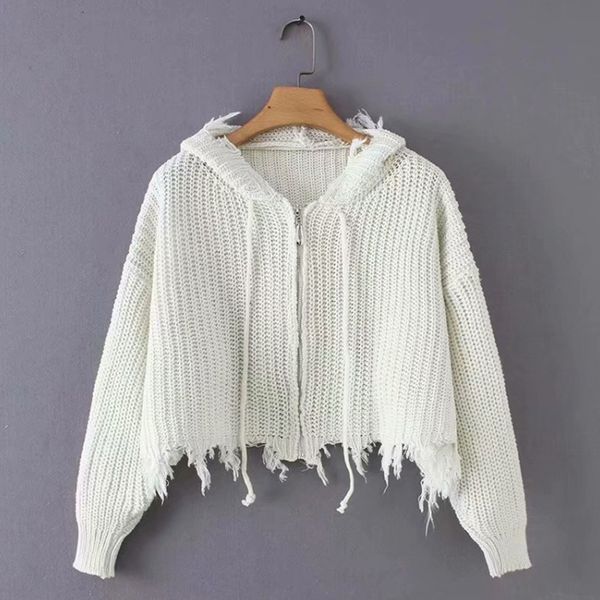 2021 new short mesh for casual ladies hood jumper long sleeve with zipper lace to cardigan solid 3-color female sweater vbdj, White;black
2021 new short mesh for casual ladies hood jumper long sleeve with zipper lace to cardigan solid 3-color female sweater vbdj, White;black