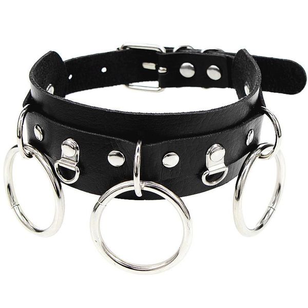 chains 2021 choker chain necklace punk pu leather collar women chocker necklaces party bondage gothic jewelry, Silver
chains 2021 choker chain necklace punk pu leather collar women chocker necklaces party bondage gothic jewelry, Silver