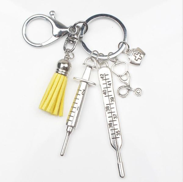 nurse medical key chain needle syringe medical new box stethoscope color tassel cute keychain jewelry medicine graduate, Slivery;golden
nurse medical key chain needle syringe medical new box stethoscope color tassel cute keychain jewelry medicine graduate, Slivery;golden