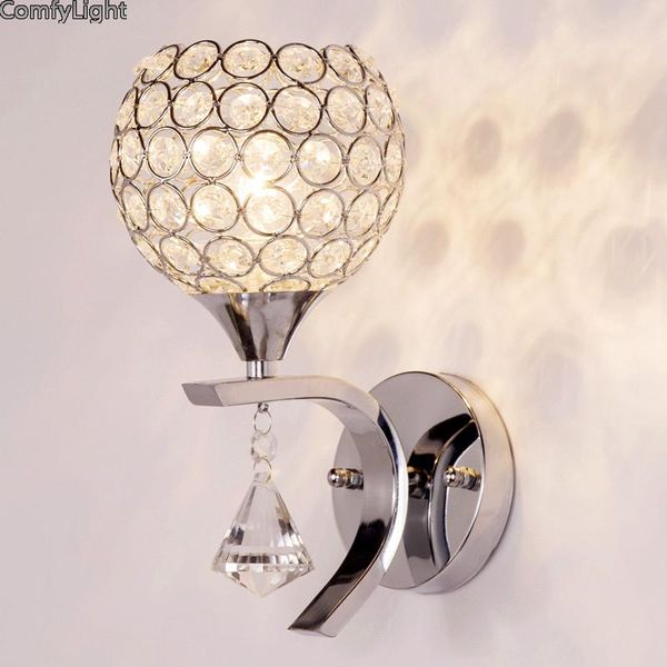 wall lamp led luxury crystal silver bedroom bedside living dining room light on shop restaurant kitchen bar designer e27
wall lamp led luxury crystal silver bedroom bedside living dining room light on shop restaurant kitchen bar designer e27