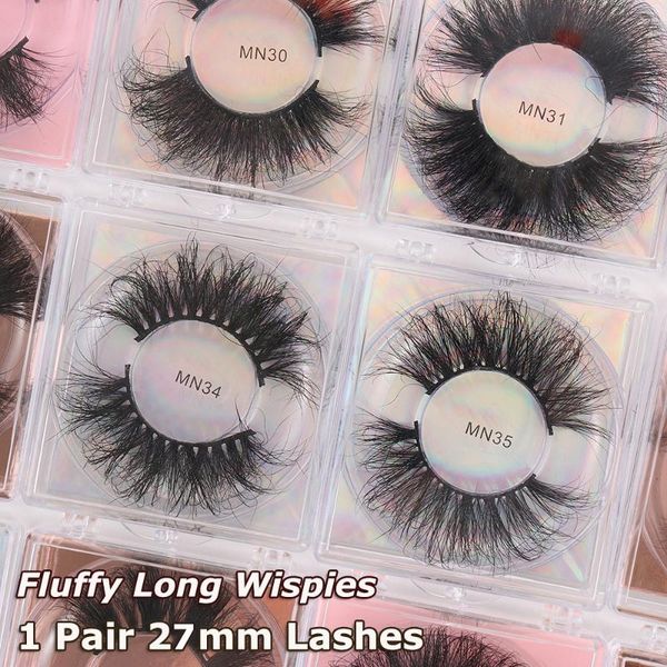 1 pair 27mm 3d mink false eyelashes cruelty-handmade extension fluffy natural long wispies eyelashes fashion makeup tools
1 pair 27mm 3d mink false eyelashes cruelty-handmade extension fluffy natural long wispies eyelashes fashion makeup tools