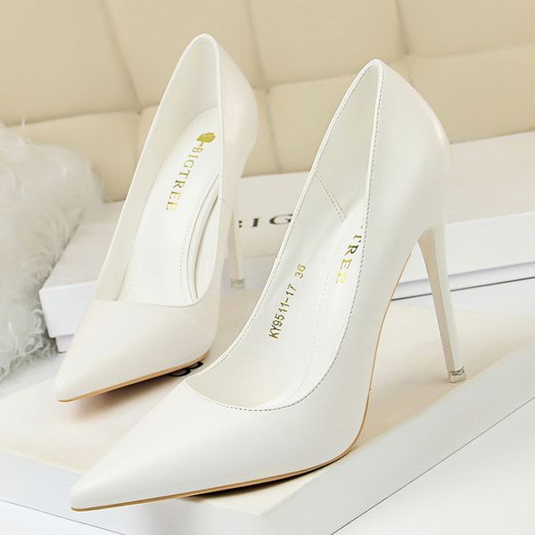 plus size 43 white high stiletto pumps women heels ladies wedding shoes t200525, Black
plus size 43 white high stiletto pumps women heels ladies wedding shoes t200525, Black