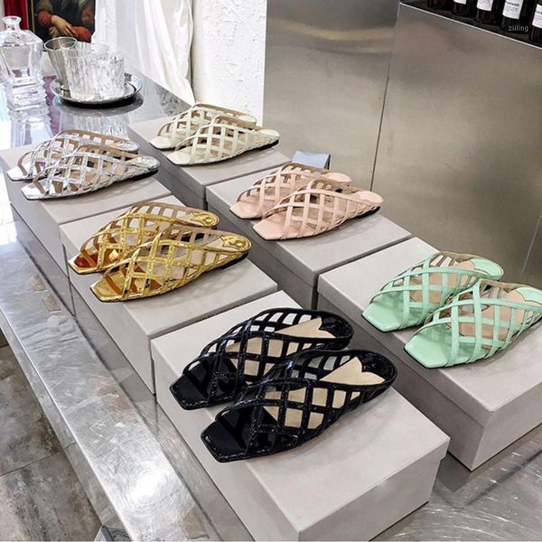 slippers summer square open toe net hole mules celebrity flat beach gladiator shoes women1, Black
slippers summer square open toe net hole mules celebrity flat beach gladiator shoes women1, Black