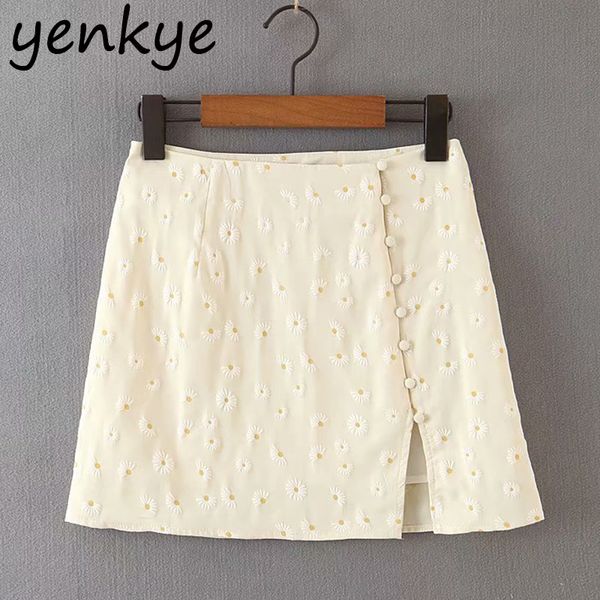 slits floral print skirt women side button high waist a-line mini skirt jupe femme summer chiffon skirt faldas mujer t200712, Black
slits floral print skirt women side button high waist a-line mini skirt jupe femme summer chiffon skirt faldas mujer t200712, Black